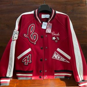COPY - Coach Varsity Jacket - NWT Size M